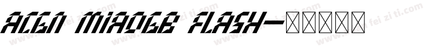 ACGN MiaoGB Flash字体转换
